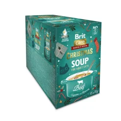 Brit Care Kissan Märkäruoka|Ruokalisukkeet*Cat Christmas Beef Soup 75g