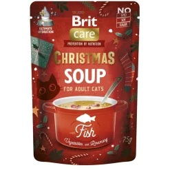 Brit Care Tarjoukset Kissoille|Kissan Keitot*Cat Christmas Fish Soup 75 g