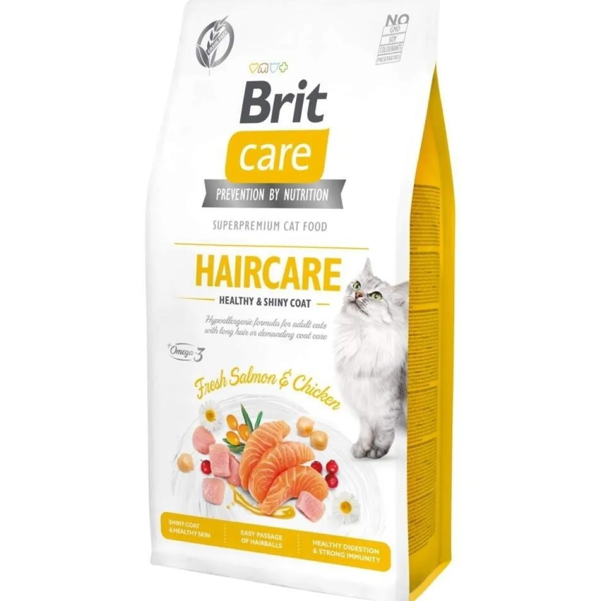 Brit Care Tarjoukset Kissoille|Viljaton Kissanruoka*Cat Grain-Free Haircare Healthy & Shiny Coat