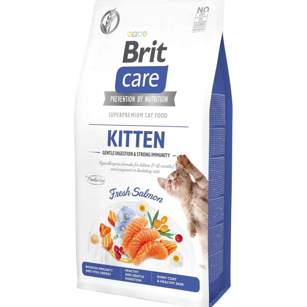 Brit Care Kissanpennun Ruoka|Kissanpennun Ruoka*Cat Grain-Free Kitten Gentle Digestion & Strong Immunity
