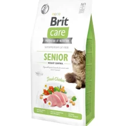 Brit Care Seniorikissan Ruoka|Viljaton Kissanruoka*Cat Grain-Free Senior Weight Control