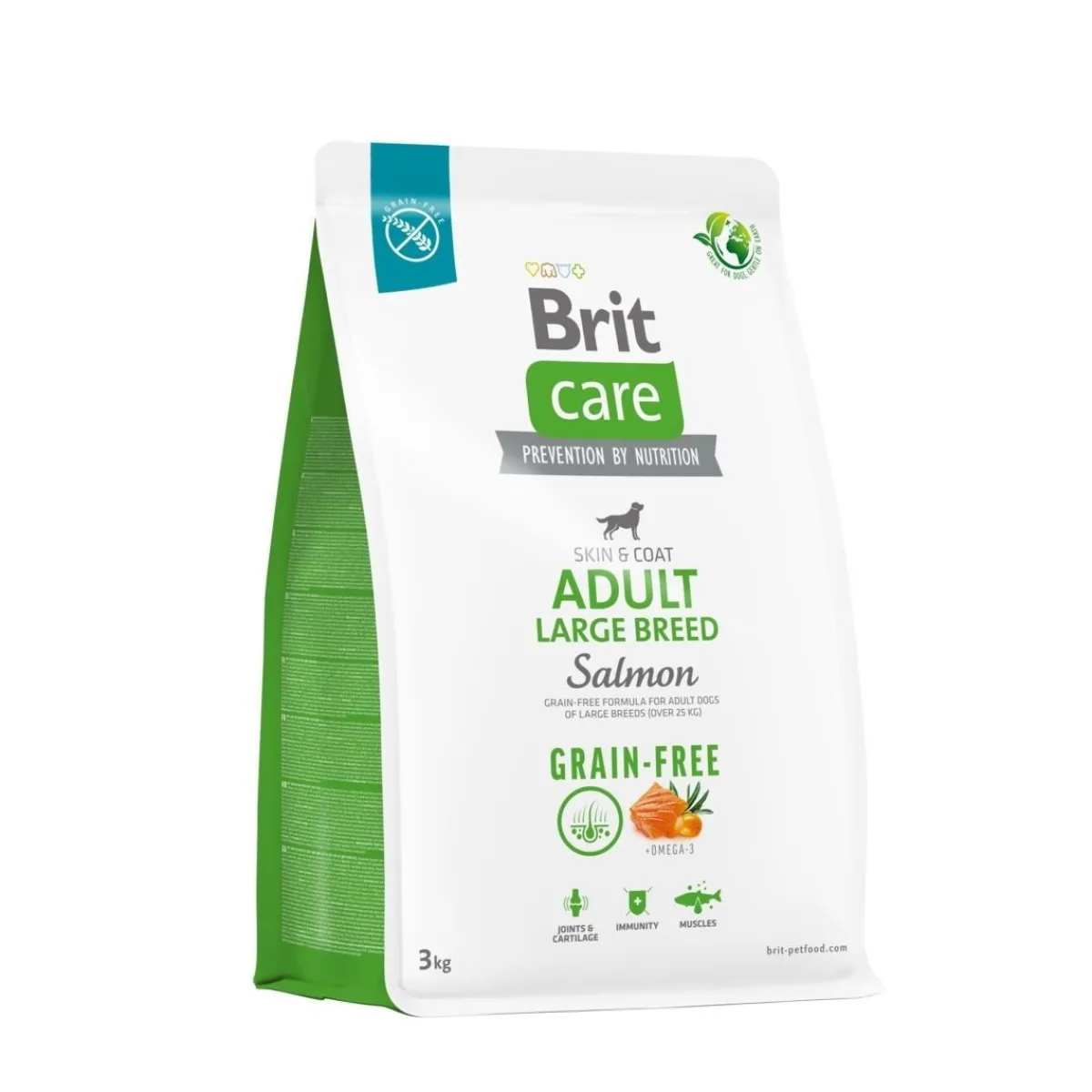 Brit Care Tarjoukset Koirille|Koiran Kuivaruoka*Dog Adult Large Breed Grain-Free Salmon