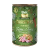 Brit Care Ruokinnan Monipuolistaminen|Tarjoukset Koirille*Dog Christmas can Rabbit and Turkey 400g