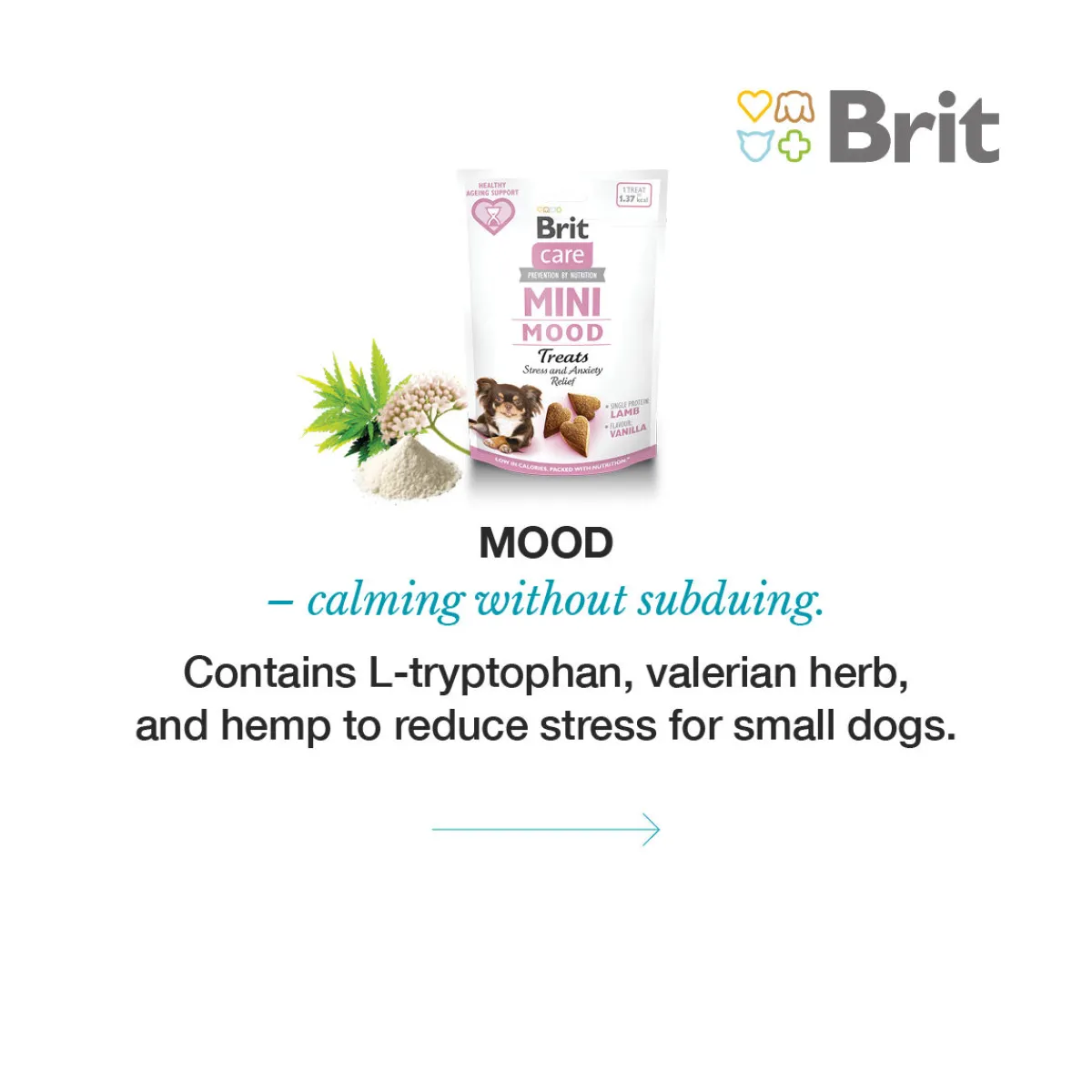 Brit Care Pikkuherkut Ja Treeninamit|Tarjoukset Koirille*Dog Mini treats MOOD 50 g
