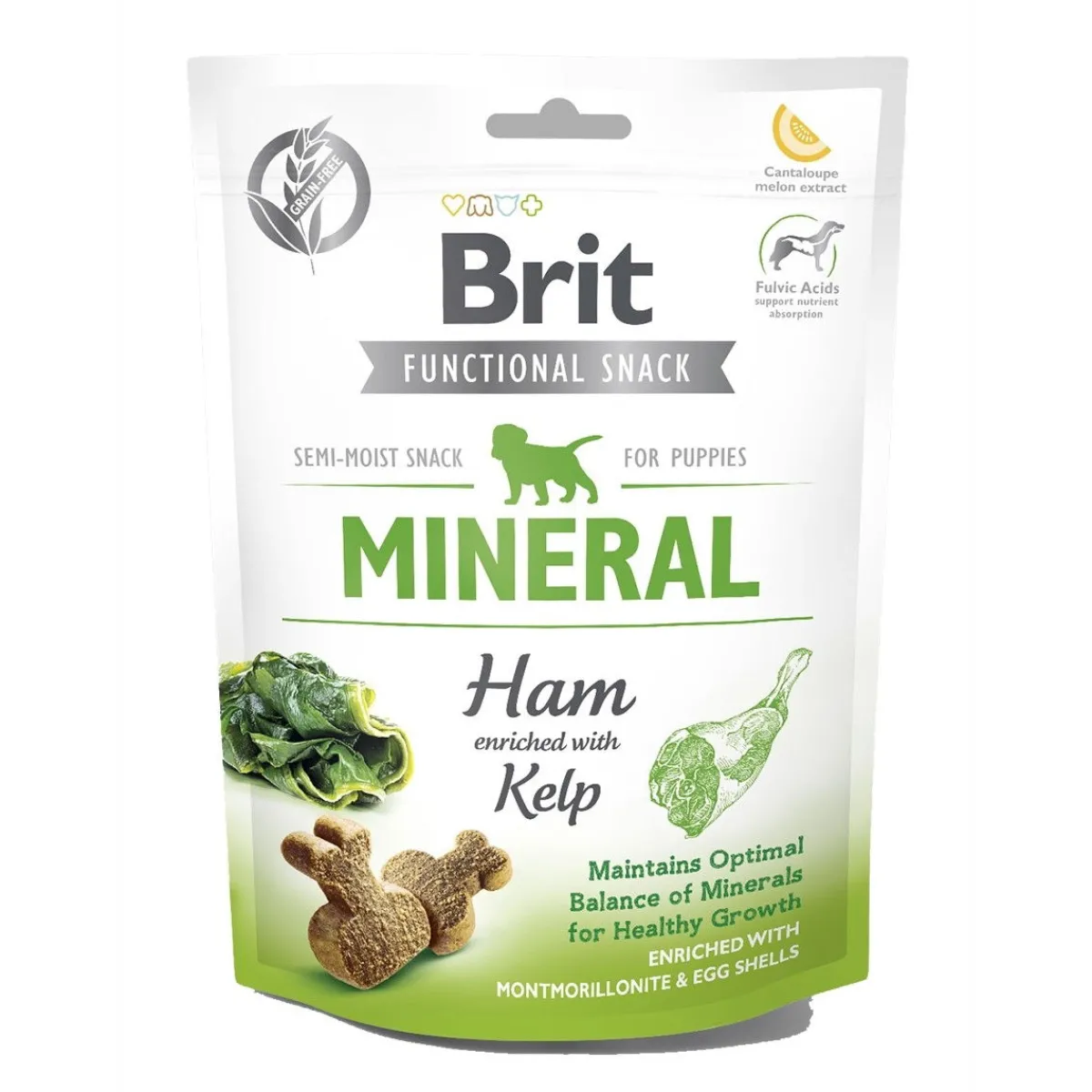 Brit Care Koiranpennun Herkut|Pehmeät Koiran Herkut*Functional Snack Mineral Puppy kinkku 150 g