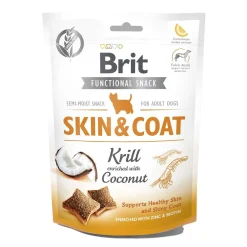 Brit Care Tarjoukset Koirille|Pehmeät Koiran Herkut*Functional Snack Skin & Coat krilli 150 g