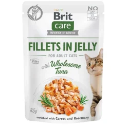 Brit Care Tarjoukset Kissoille|Kissan Märkäruoka*Jelly tonnikalafilee hyytelössä 85 g
