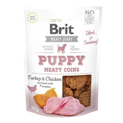 Brit Care Täyslihaherkut|Pikkuherkut Ja Treeninamit*Jerky Meaty Coins -pennun makupalat