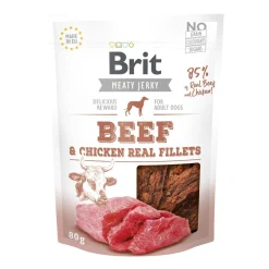 Brit Care Tarjoukset Koirille|Täyslihaherkut*Jerky naudanlihafile