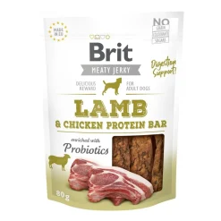 Brit Care Tarjoukset Koirille|Täyslihaherkut*Jerky Protein Bar lammas