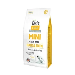 Brit Care Koiranruoat Erityistapeisiin|Koiran Kuivaruoka*Mini GF Hair&Skin