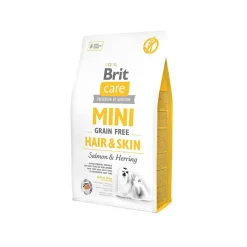 Brit Care Koiranruoat Erityistapeisiin|Koiran Kuivaruoka*Mini GF Hair&Skin