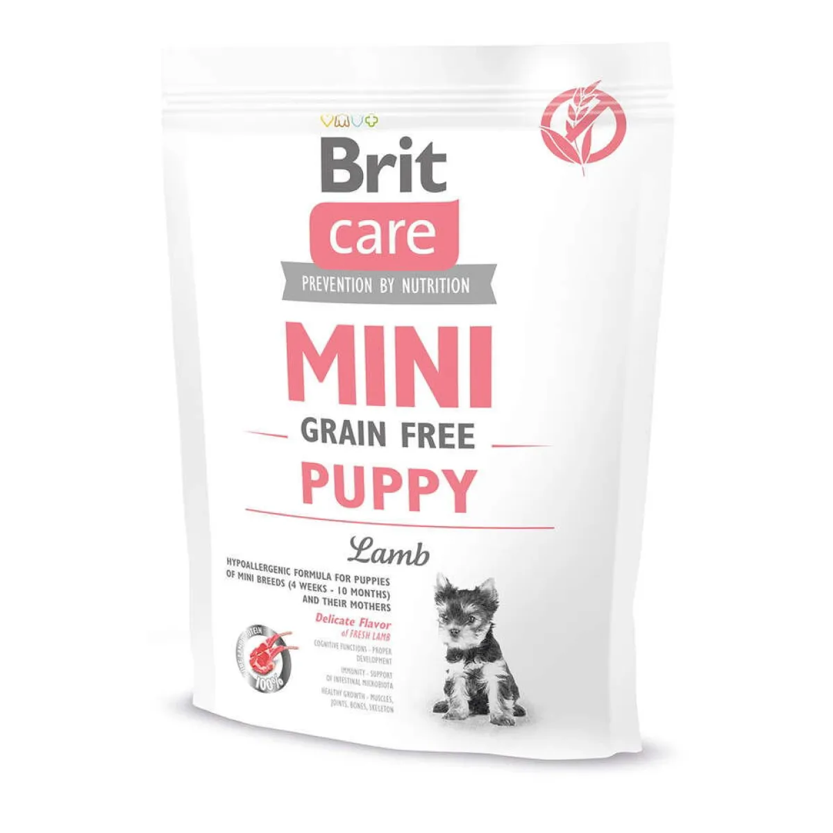 Brit Care Tarjoukset Koirille|Viljaton Koiranruoka*Mini GF Puppy Lamb