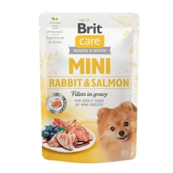 Brit Care Tarjoukset Koirille|Tarjoukset Koirille*Mini kania ja lohta kastikkeessa 85 g
