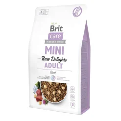 Brit Care Viljaton Koiranruoka|Koiranruoat Erityistapeisiin*Mini Raw Delights Beef 2 kg
