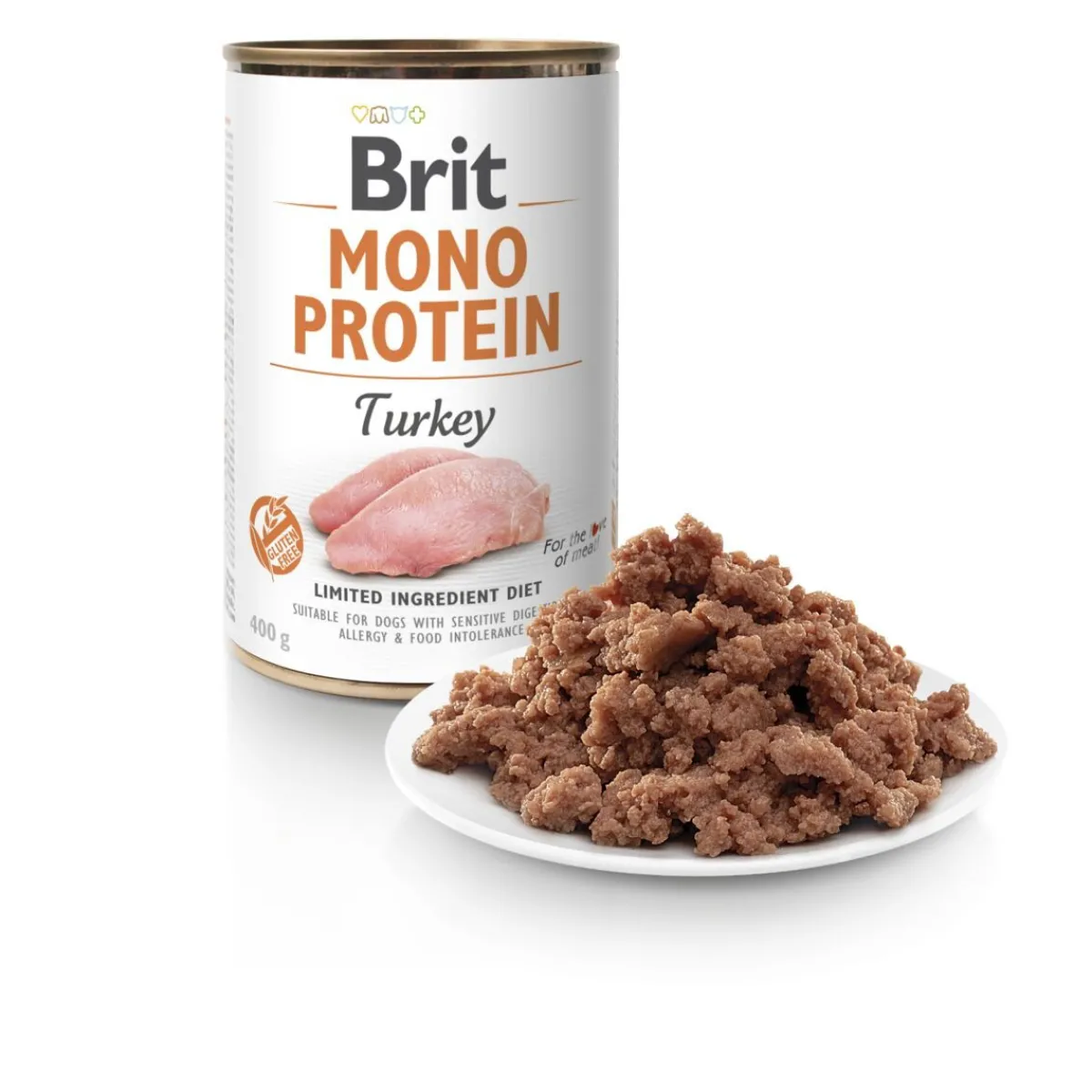 Brit Care Tarjoukset Koirille|Koiranruoat Erityistapeisiin*Mono Protein kalkkuna 400g