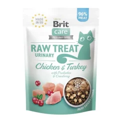 Brit Care Tarjoukset Kissoille|Funktionaaliset Kissanherkut*RAW Urinary kana-kalkkunaherkku 40 g