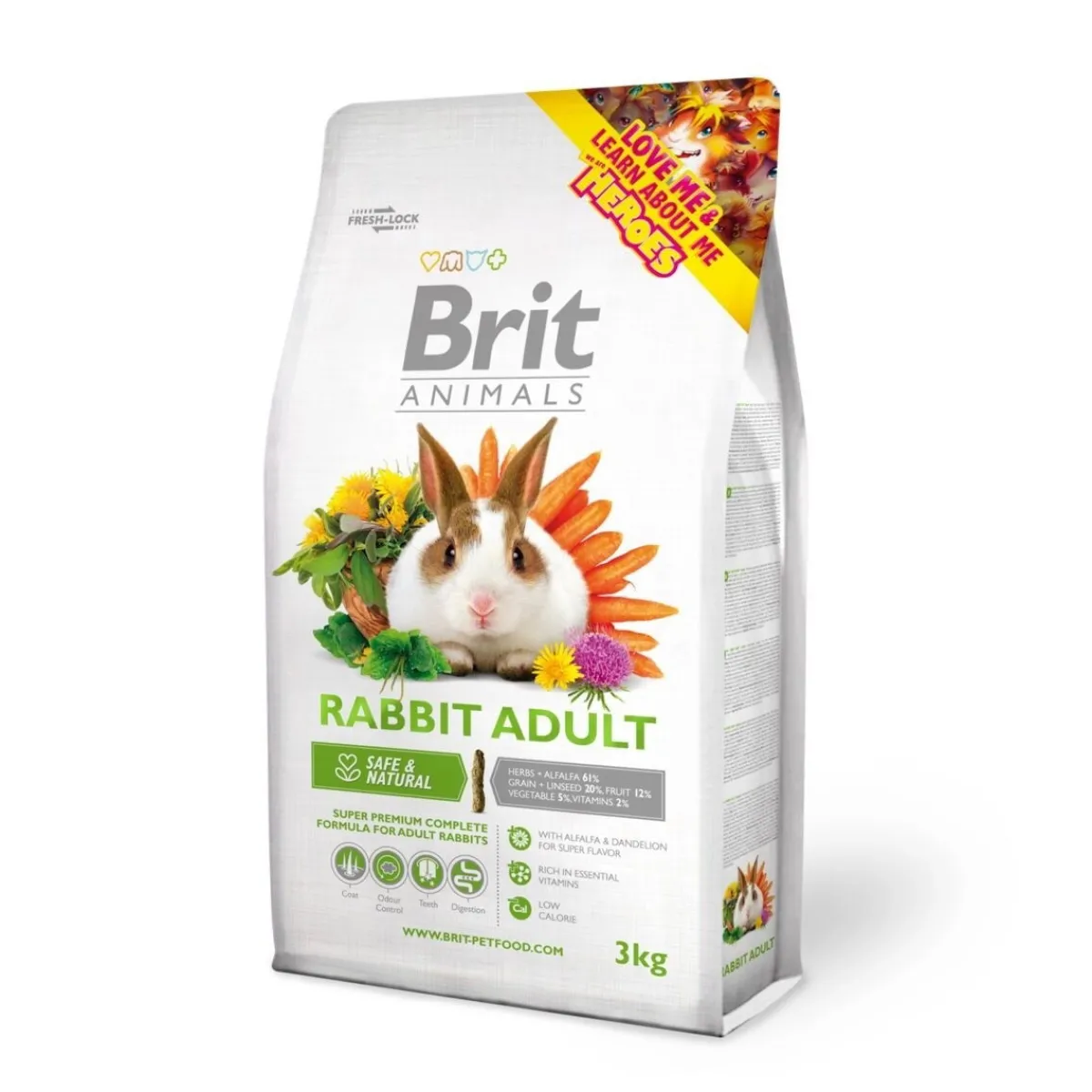 Brit Animals Pieneläinten Ruoka|Kanin Ruoka*Brit Complete Rabbit