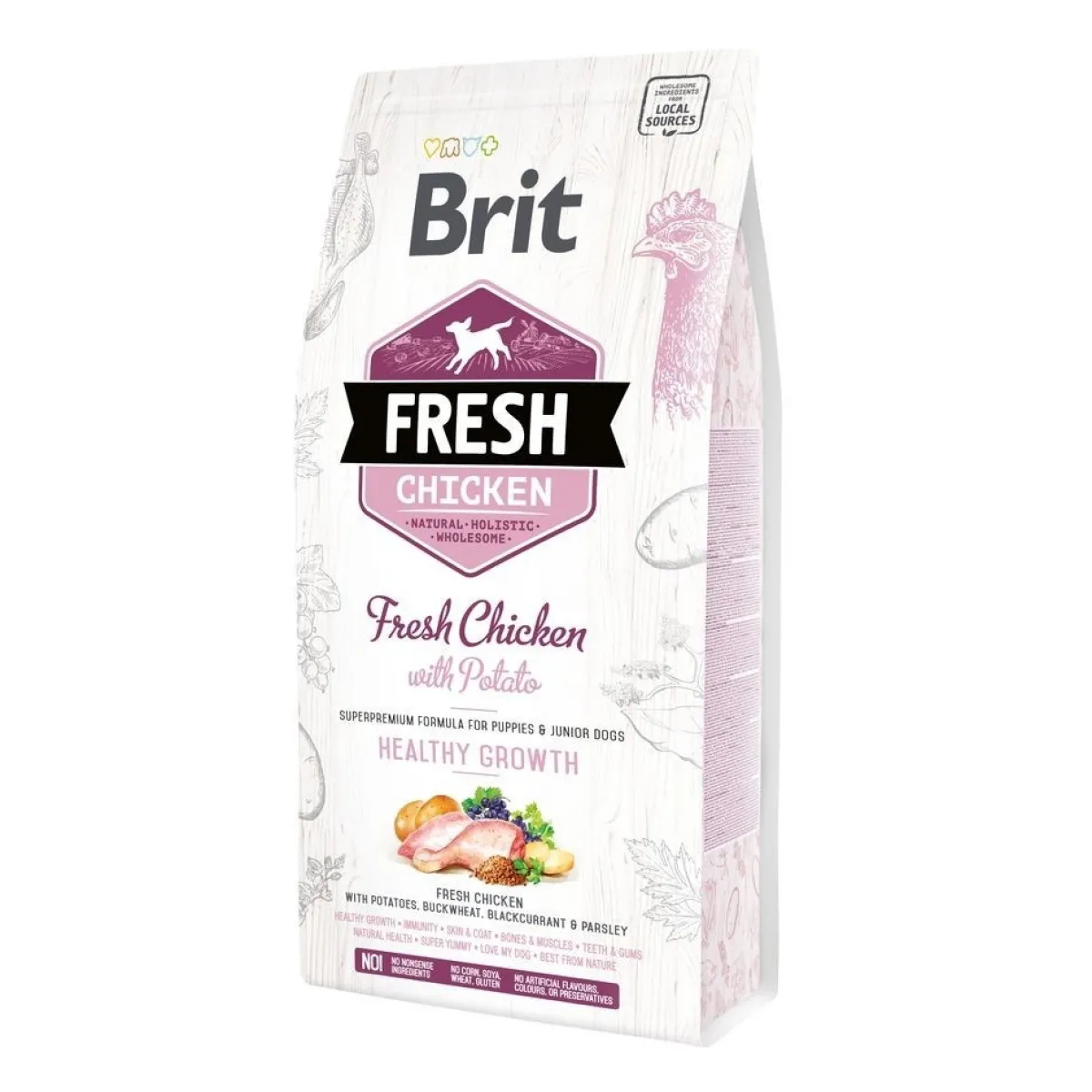 Brit Penturuoka|Koiran Kuivaruoka*Fresh Puppy