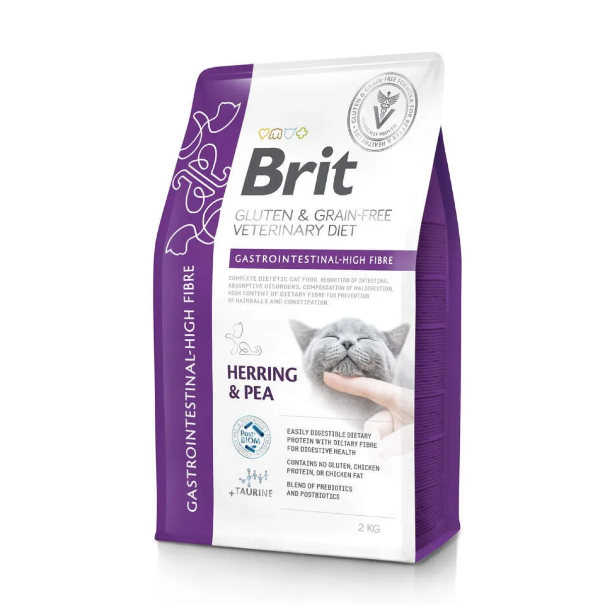 Brit Veterinary Diet Kissan Suolistosairaudet|Eläinlääkäriruoka – Uutuudet*Brit Grain-Free VD Cat Gastrointestinal High Fibre