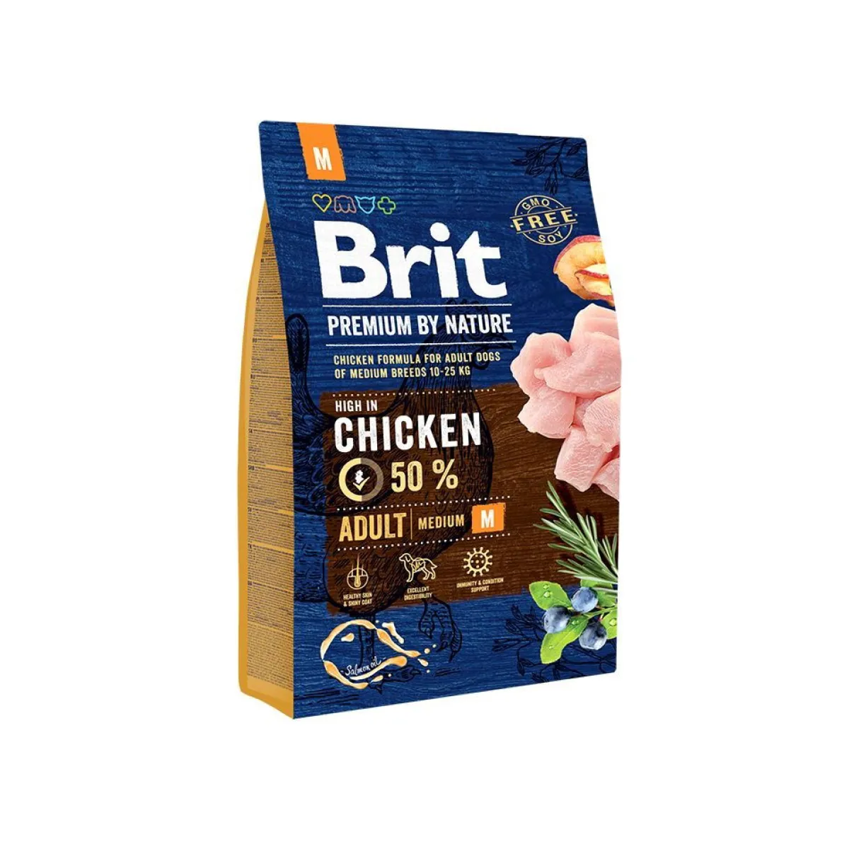 Brit Premium Koiran Kuivaruoka*by Nature Adult M