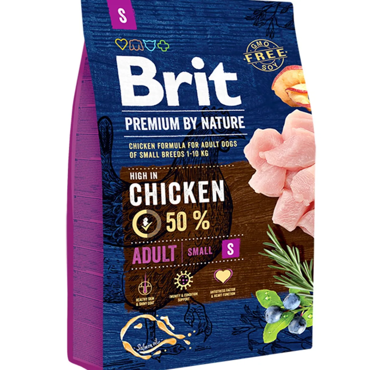 Brit Premium Koiran Kuivaruoka*by Nature Adult S