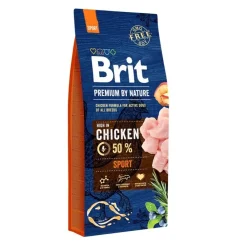 Brit Premium Koiran Kuivaruoka|Koiranruoat Erityistapeisiin*by Nature Sport, 15 kg