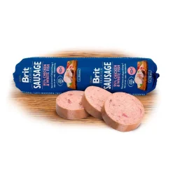 Brit Premium Koiran Märkäruoka Ja Makkarat*koiranmakkara kana & valkoinen kala, 800 g