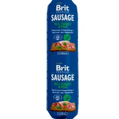 Brit Premium Koiran Märkäruoka Ja Makkarat*makkara kalkkuna & herne 800g