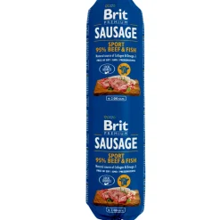 Brit Premium Koiran Märkäruoka Ja Makkarat*makkara Sport liha & kala 800g