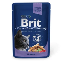 Brit Premium Kissan Märkäruoka*turska, 100g