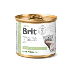 Brit Veterinary Diet Kissan Diabetes|Kissan Erikoisruoka*Cat Diabetes Grain Free wet 200 g
