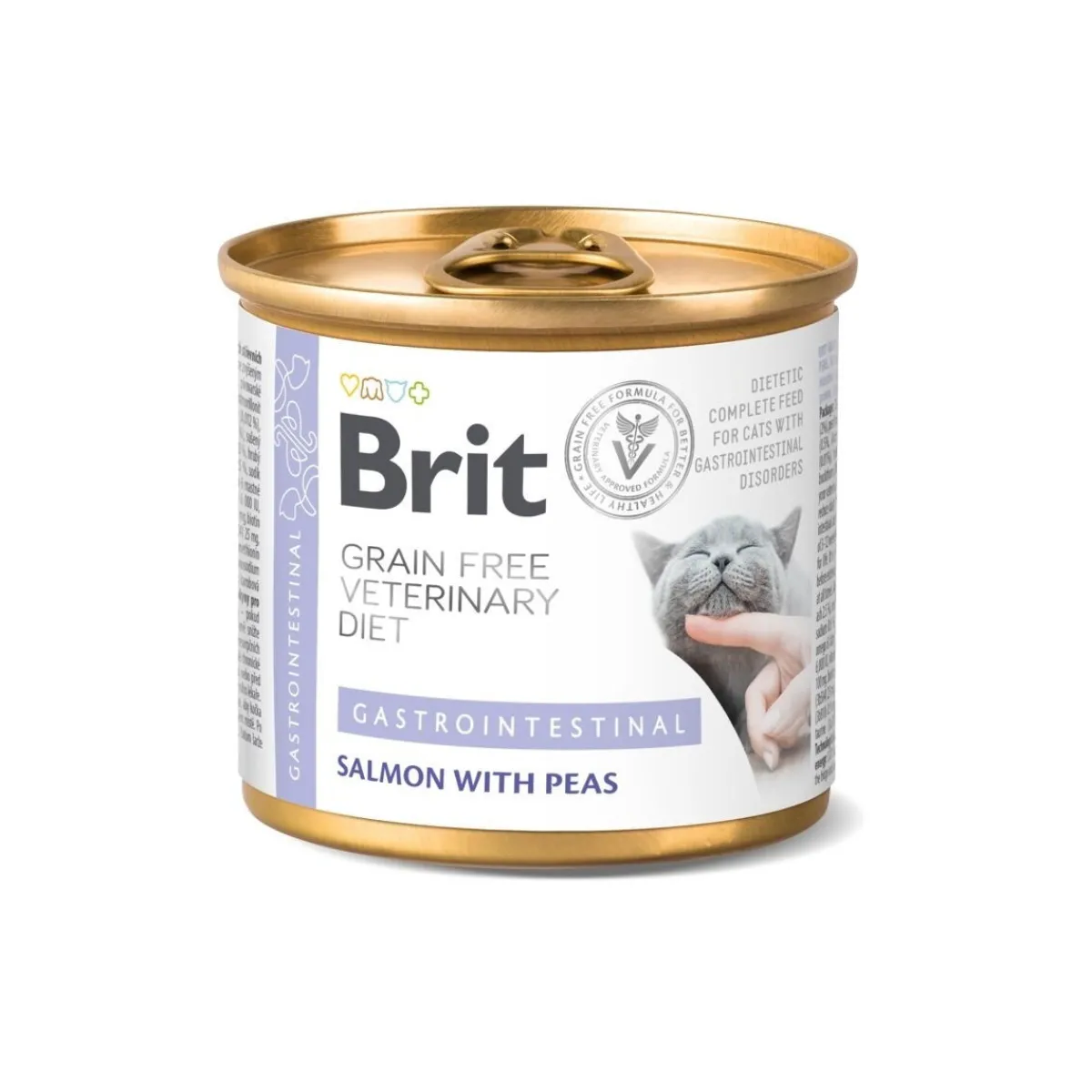 Brit Veterinary Diet Kissan Suolistosairaudet|Kissan Erikoisruoka*Cat Gastrointestinal Grain Free 200 g