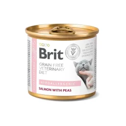 Brit Veterinary Diet Kissan Allergia|Kissan Ihosairaudet*Cat Grain Free Hypoallergenic wet 200 g
