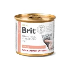 Brit Veterinary Diet Kissan Erikoisruoka|Kissan Munuaisten Vajaatoiminta*Cat Renal Grain Free wet 200 g