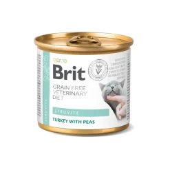 Brit Veterinary Diet Kissan Virtsatievaivat|Kissan Erikoisruoka*Cat Struvite Grain Free wet 200 g