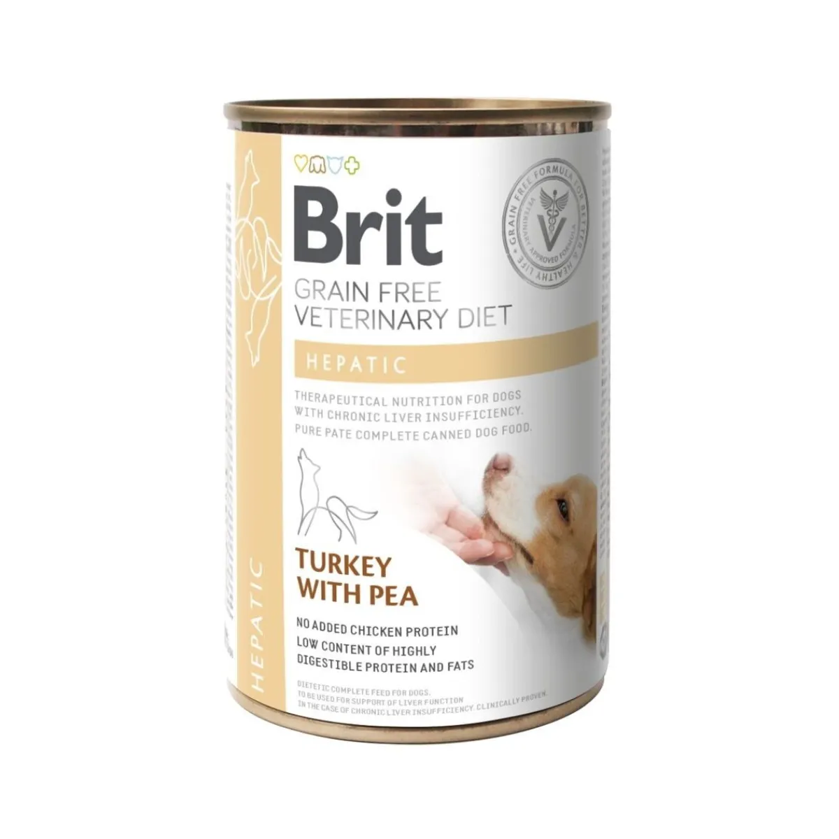 Brit Veterinary Diet Koiran Maksasairaudet|Koiran Eläinlääkäriruoka*Dog Grain Free Can Hepatic
