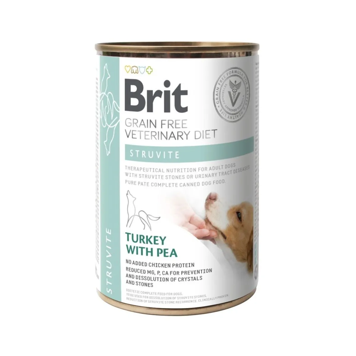 Brit Veterinary Diet Koiran Virtsatievaivat|Koiran Eläinlääkäriruoka*Dog Struvite Grain Free 400 g