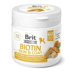 Brit Care Öljyt, Vitamiinit Ja Lisäravinteet|Hoito Ja Terveys*Brit Vitamins Biotin Skin & Coat Care 120 g