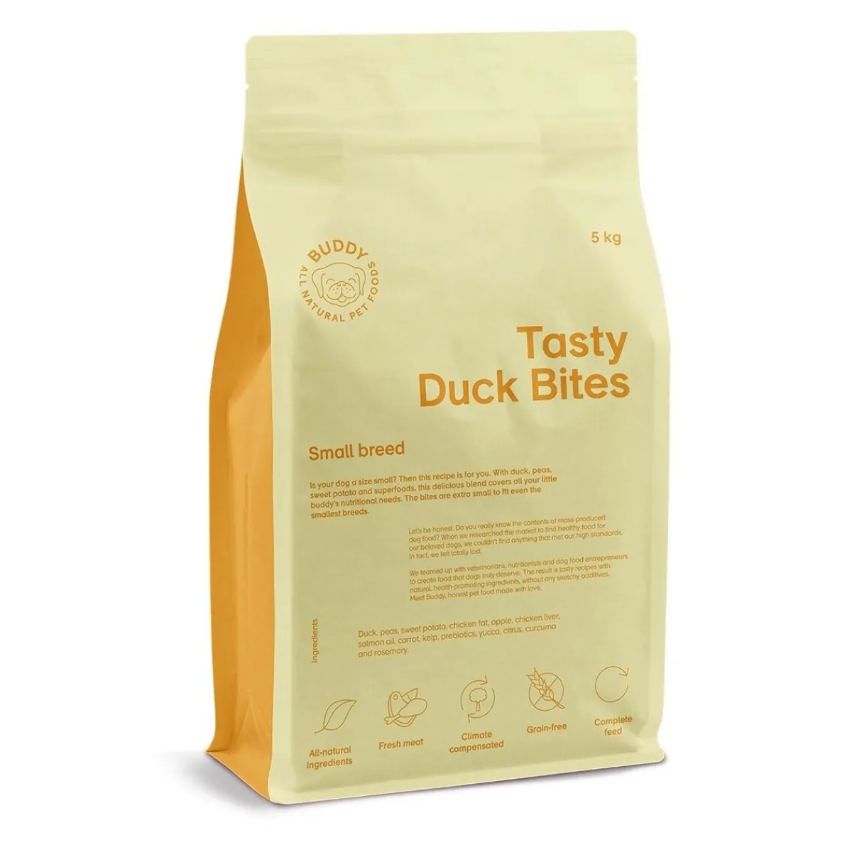 Buddy Koiran Kuivaruoka|Tarjoukset Koirille*Tasty Duck Bites
