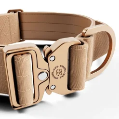 BullyBillows Igp|Koiran Pannat*Combat panta kahvalla, tan 4 cm