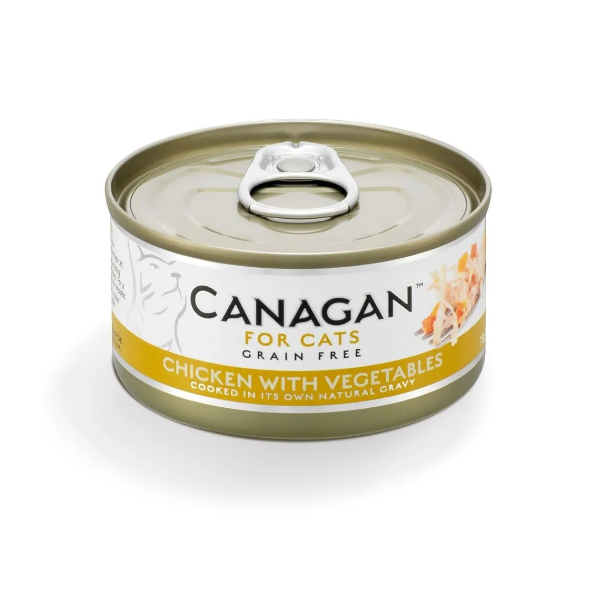 Canagan Kissan Märkäruoka*Cat Kana & kasvikset 75g
