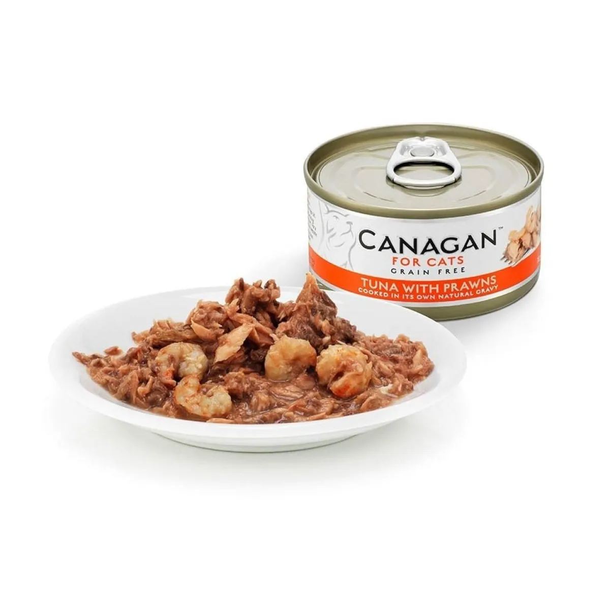 Canagan Kissan Märkäruoka*Cat Tonnikala & katkarapu 75g