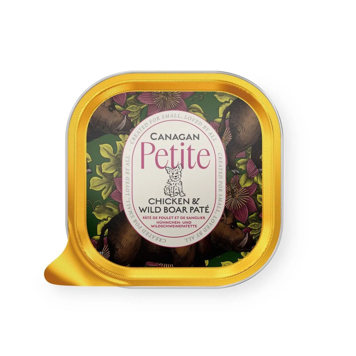 Canagan Koiran Märkäruoka Ja Makkarat*Petite kana- & villisikapatee 100 g
