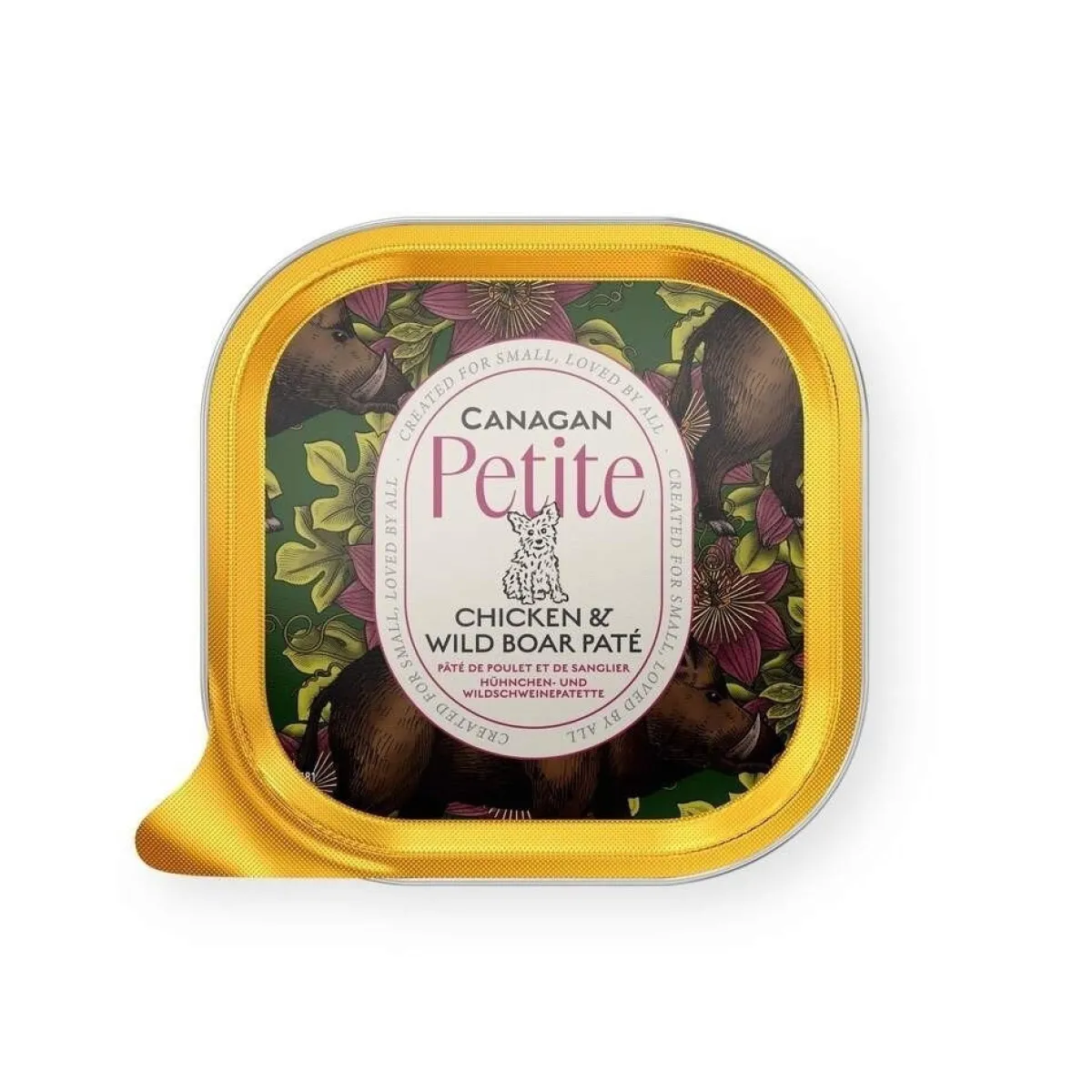 Canagan Koiran Märkäruoka Ja Makkarat*Petite kana- & villisikapatee 100 g