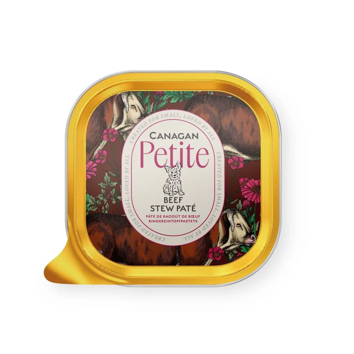 Canagan Koiran Märkäruoka Ja Makkarat*Petite Naudanlihapatee 100 g