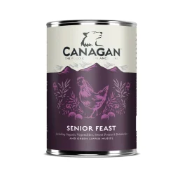 Canagan Koiran Märkäruoka Ja Makkarat|Senioriruoka*Senior kana-kalkkuna, 400g