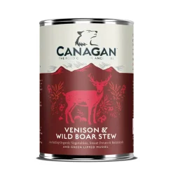 Canagan Koiran Märkäruoka Ja Makkarat*Stew riista-villisika, 400g