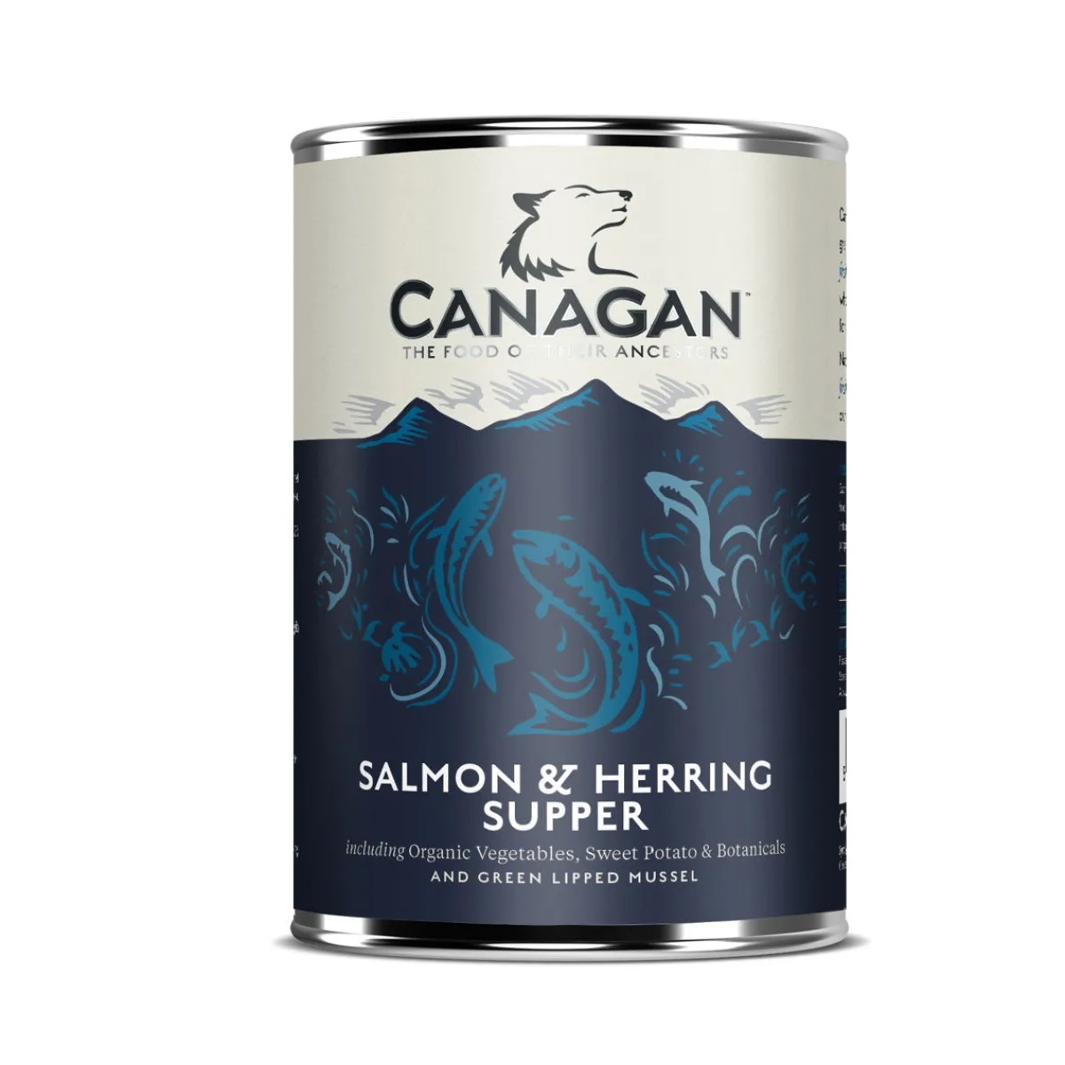 Canagan Koiran Märkäruoka Ja Makkarat*Supper lohi-silli, 400g