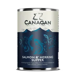 Canagan Koiran Märkäruoka Ja Makkarat*Supper lohi-silli, 400g